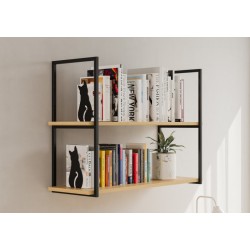 Soporte para libros - gato, negro estructural