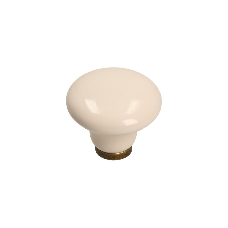 Pomo GP20, porcelana beige